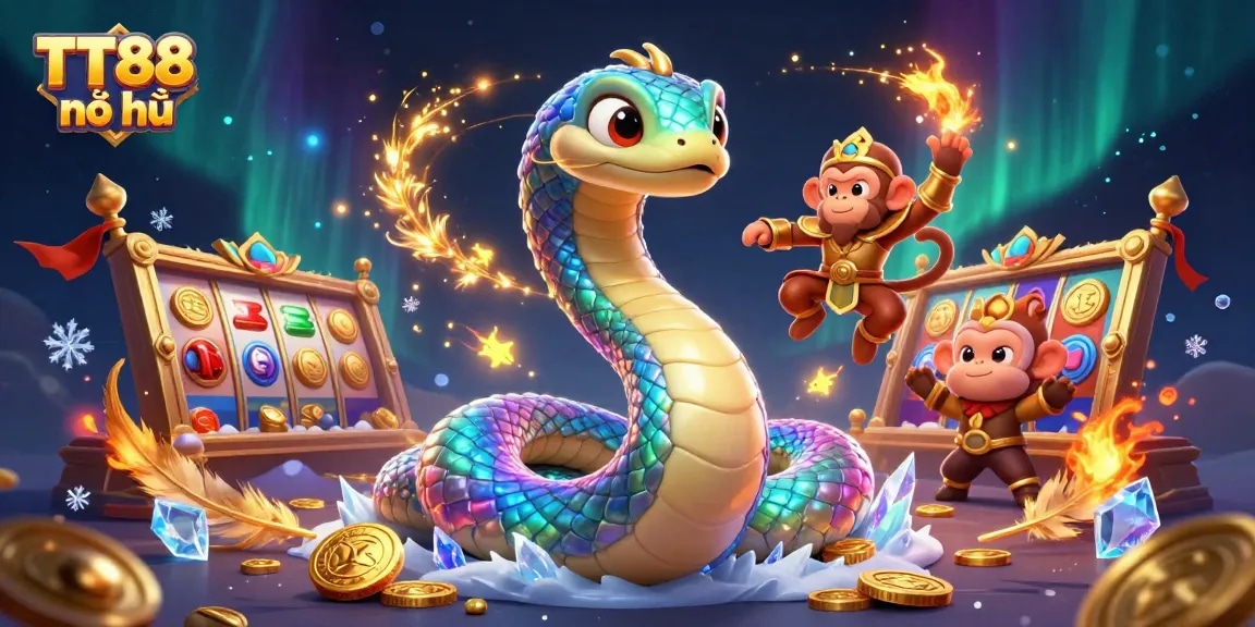 Experience the thrill of TT88 nổ hũ with vibrant slots and dazzling characters.