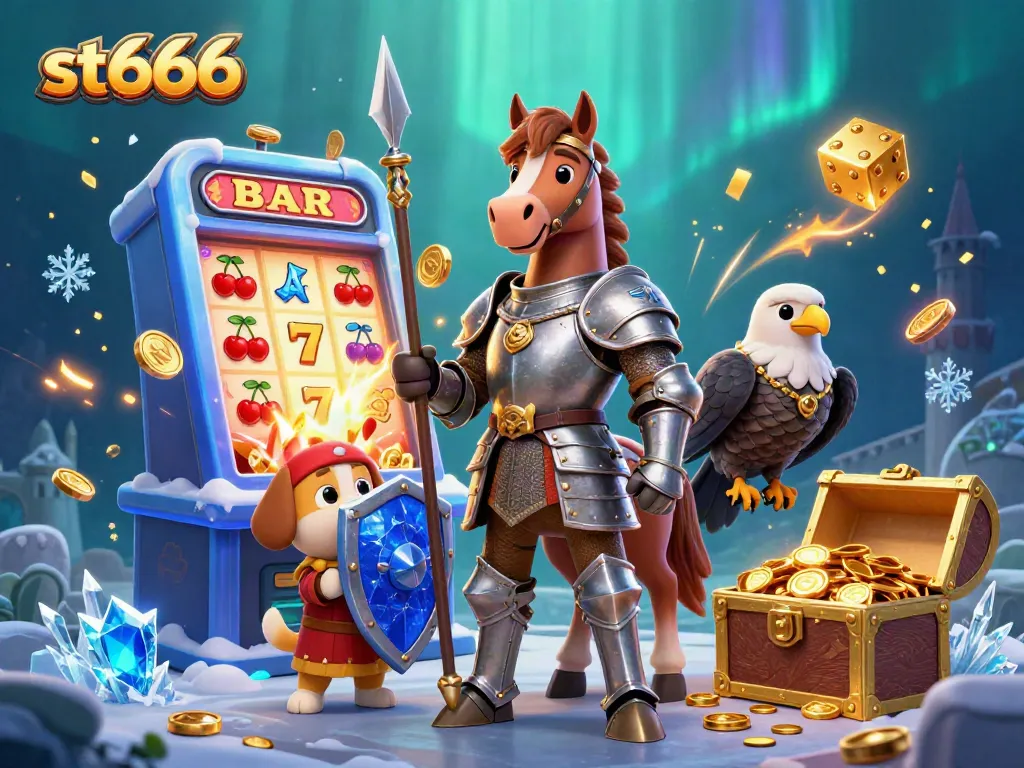 Win big at st666 with thrilling casino games featuring knights, jackpots, and treasures!