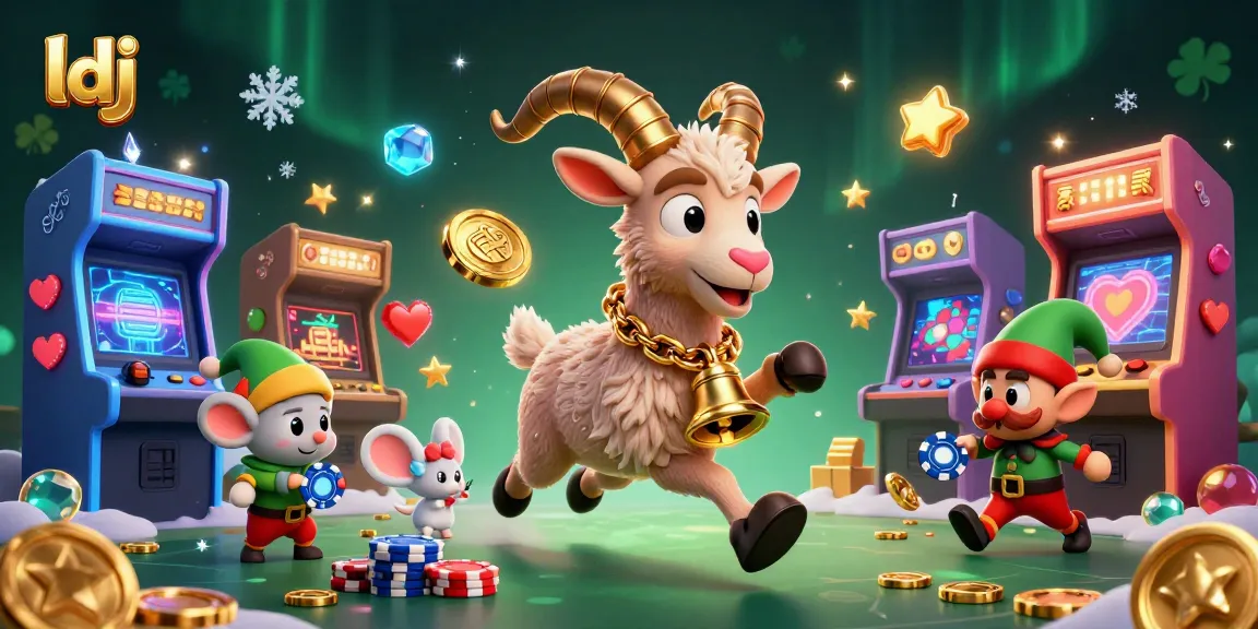 Experience exciting casino action with ldj featuring 3D characters in a dynamic gaming scene.