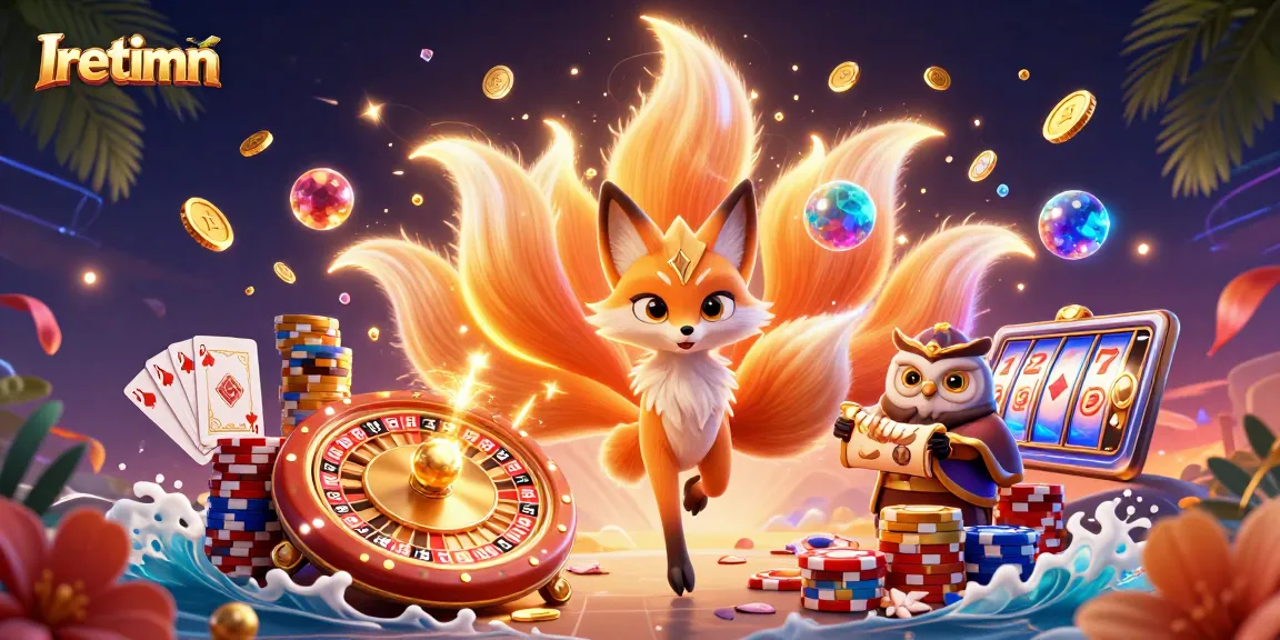 Iretimn enhances your gaming experience with vibrant 3D characters and dynamic casino elements