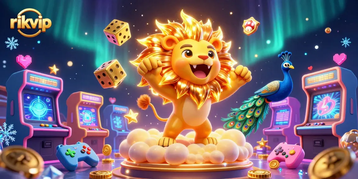 Experience thrilling games at rikvip with vibrant casino elements and dynamic characters!