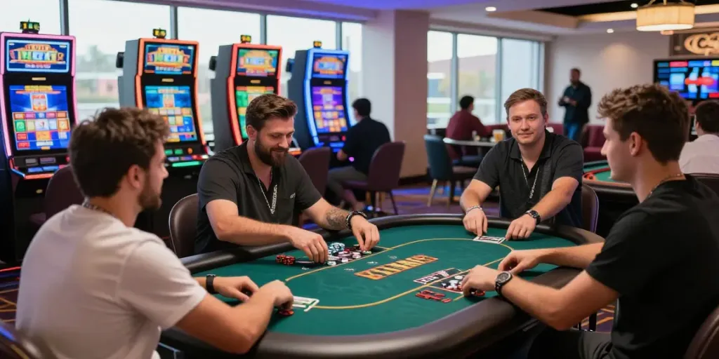 Experience the excitement of online gaming at https://nbet.page/ with vibrant casino atmosphere and engaging players.