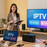 Best IPTV provider delivering trusted local services to customers in a professional setting.