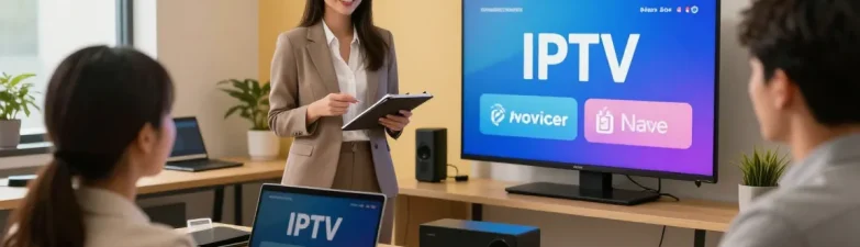 Best IPTV provider delivering trusted local services to customers in a professional setting.