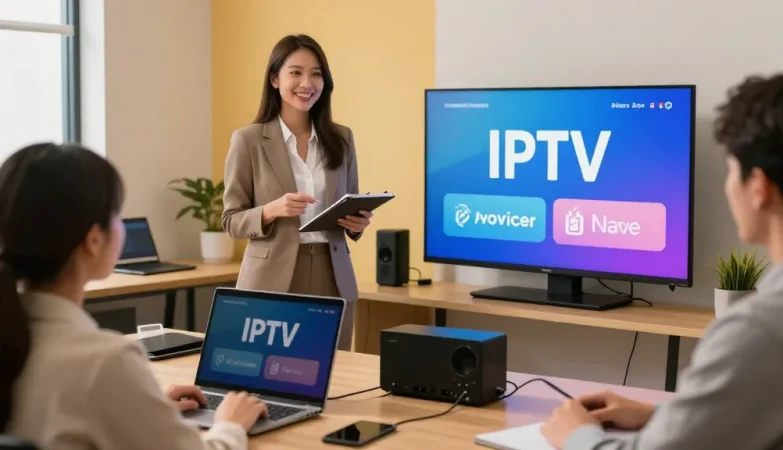 Best IPTV provider delivering trusted local services to customers in a professional setting.